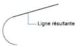 AUTODESK AutoCAD 2009 - Création de lignes et d'arcs adjacents - 2