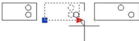 AUTODESK AutoCAD 2009 - Utilisation d'une action d'étirement dans un bloc dynamique - 2