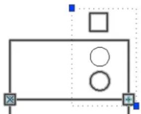AUTODESK AutoCAD 2009 - Utilisation d'une action d'étirement polaire dans un bloc dynamique - 1