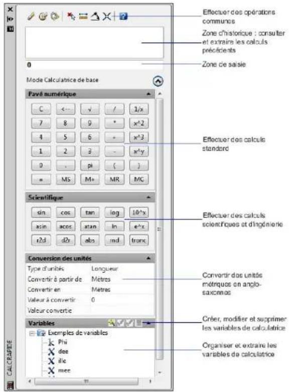AUTODESK AutoCAD 2009 - Présentation de la calculatrice CalcRapide - 1
