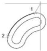 AUTODESK AutoCAD 2009 - Création d'arcs en indiquant le point de départ, le centre et l'angle - 4