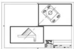 AUTODESK AutoCAD 2009 - Alignement des vues dans les fenêtres de présentation - 4