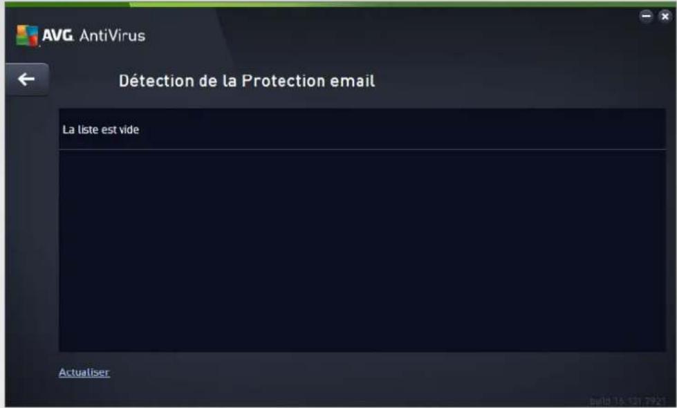 AVG AntiVirus 2016 - Résultats de la Protection email - 1