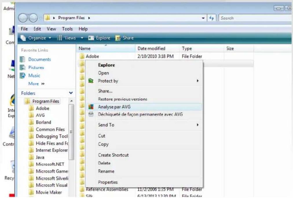AVG AntiVirus 2016 - Analyse contextuelle - 1