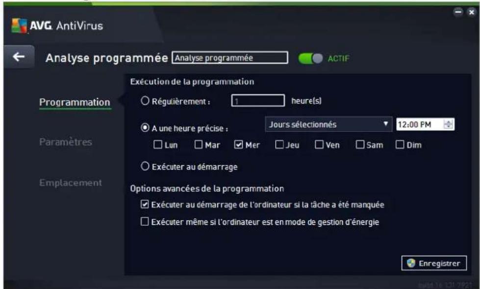 AVG AntiVirus 2016 - Programmation - 1