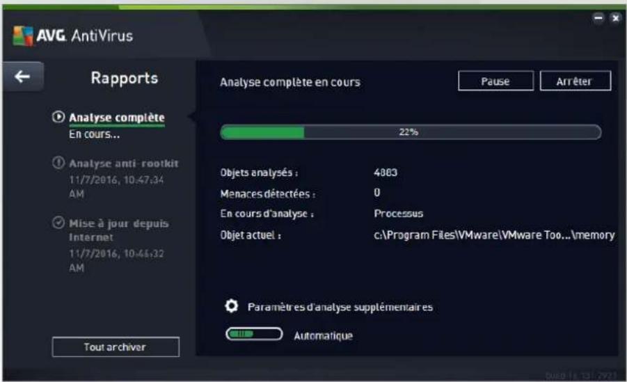 AVG AntiVirus 2016 - Analyse AVG - 2
