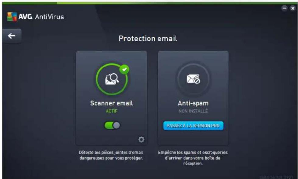 AVG AntiVirus 2016 - Protection email - 1
