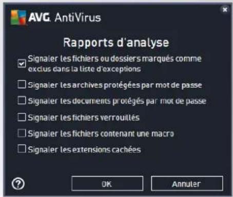 AVG AntiVirus 2016 - Modification de la configuration de l'analyse - 3