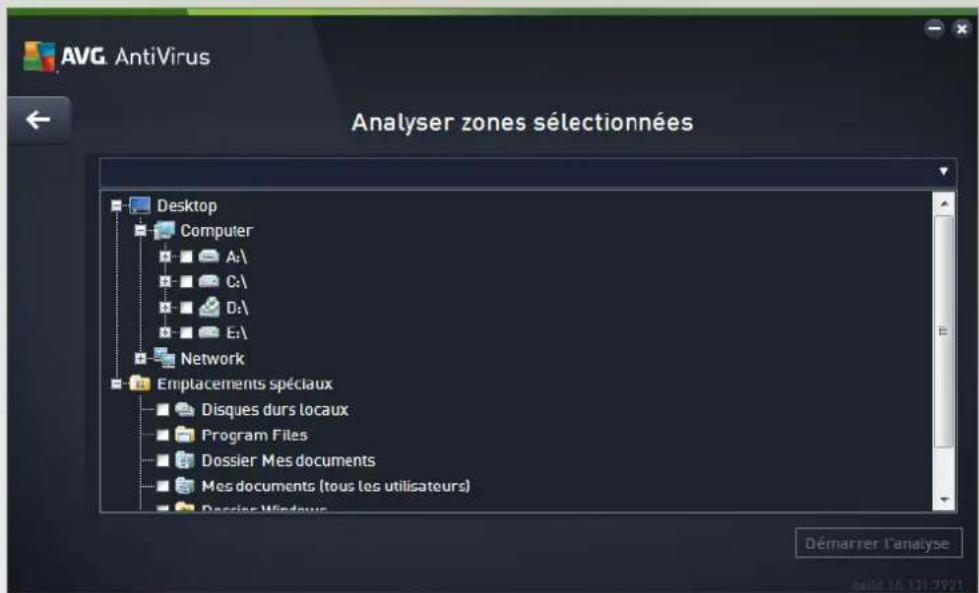 AVG AntiVirus 2016 - Lancement de l'analyse - 1