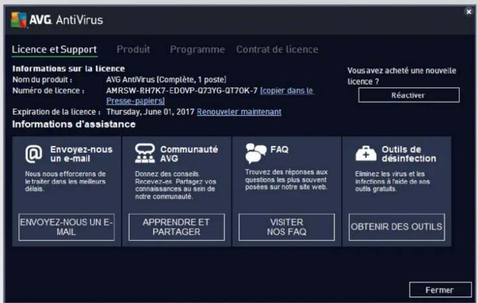AVG AntiVirus 2016 - Support - 1