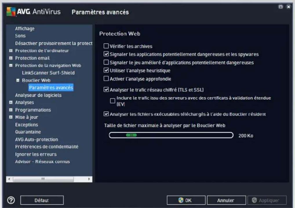 AVG AntiVirus 2016 - Mode de notification des menaces - 1