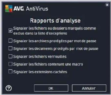 AVG AntiVirus 2016 - Modification de la configuration de l'analyse - 3