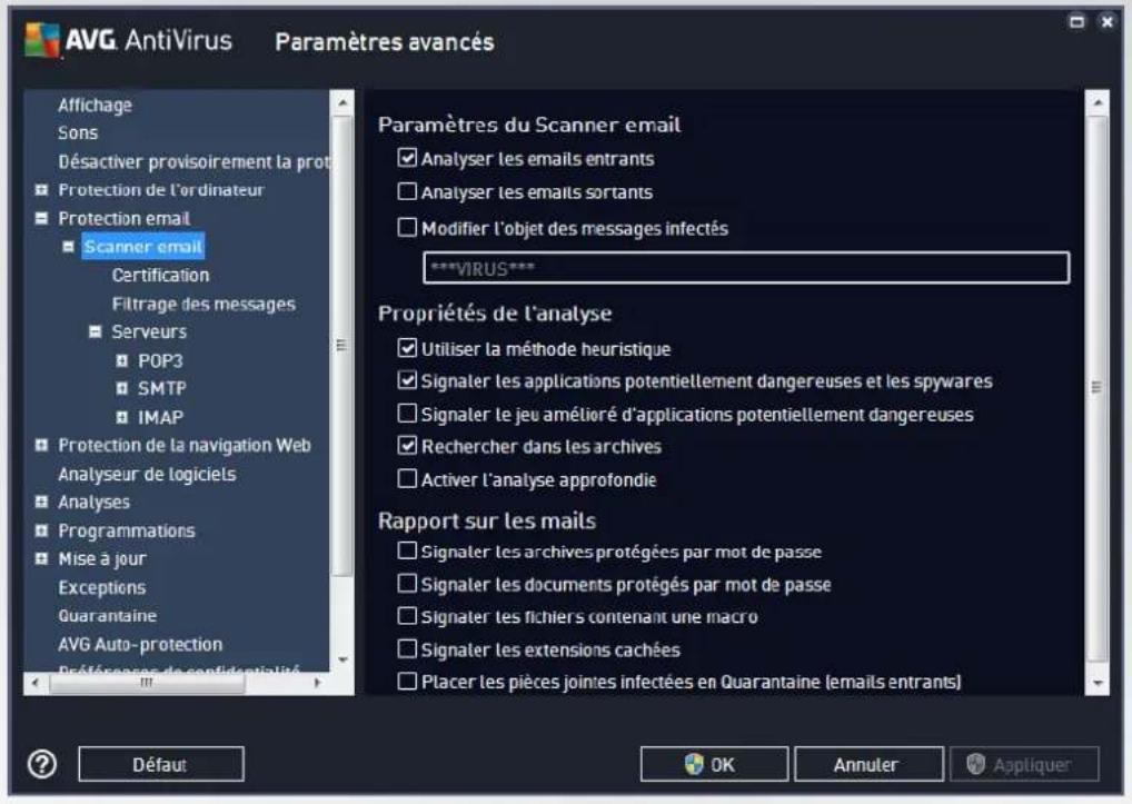 AVG AntiVirus 2016 - Scanner email - 1