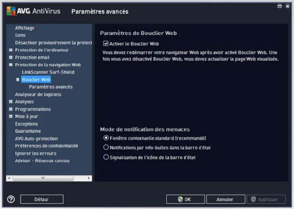 AVG AntiVirus 2016 - Bouclier Web - 1