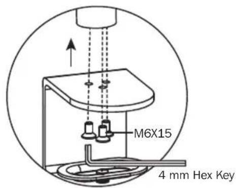 Tripp Lite DDR1527SDC - 1a. Desk Clamp Mounting - 1