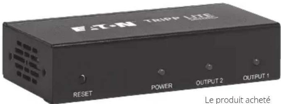 Tripp Lite B118002HDRV2 - Répartiteurs HDMI UHD 4K x 2K (2160p) @ 60 Hz avec prise en charge multirésolution - 1