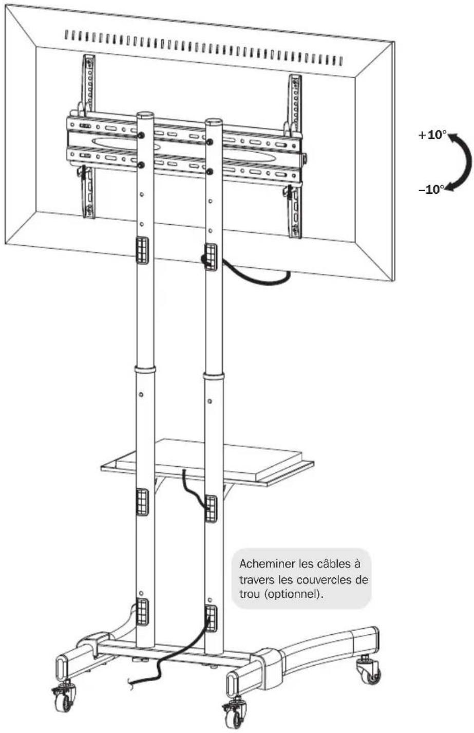 Tripp Lite DMCS3770L - Gestion des cables et réglage de l'écran - 1