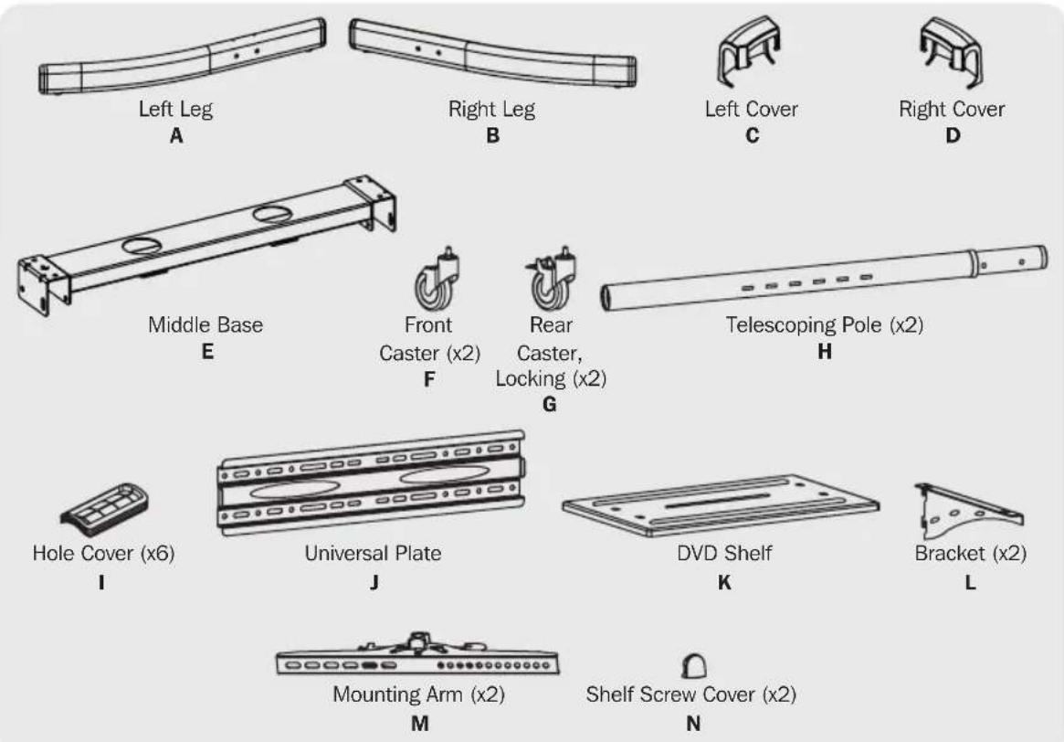 Tripp Lite DMCS3770L - Component Checklist - 1