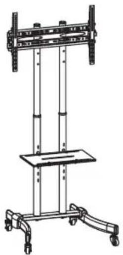 Tripp Lite DMCS3770L - Soporte Móvil Clásico para Pantallas Planas - 1