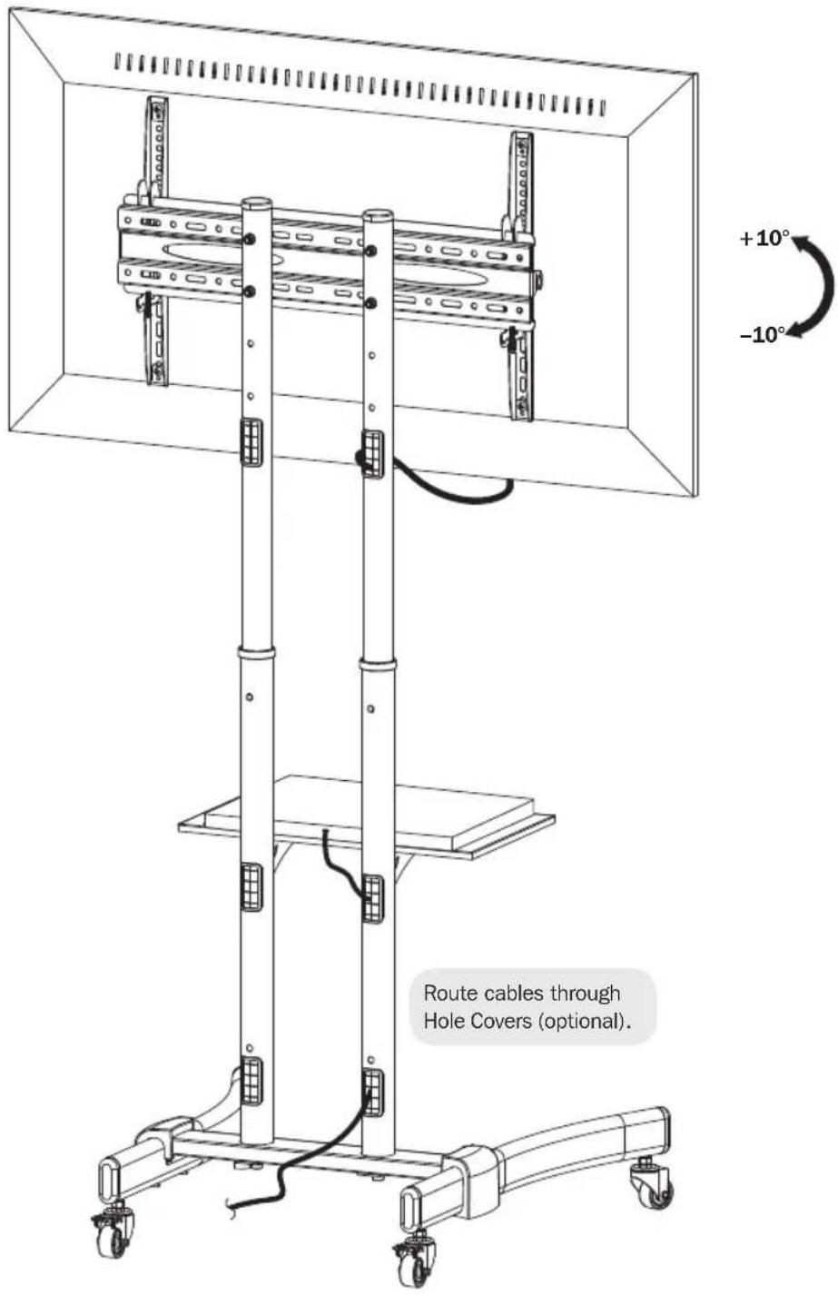 Tripp Lite DMCS3770L - Cable Management &amp; Display Adjustment - 1