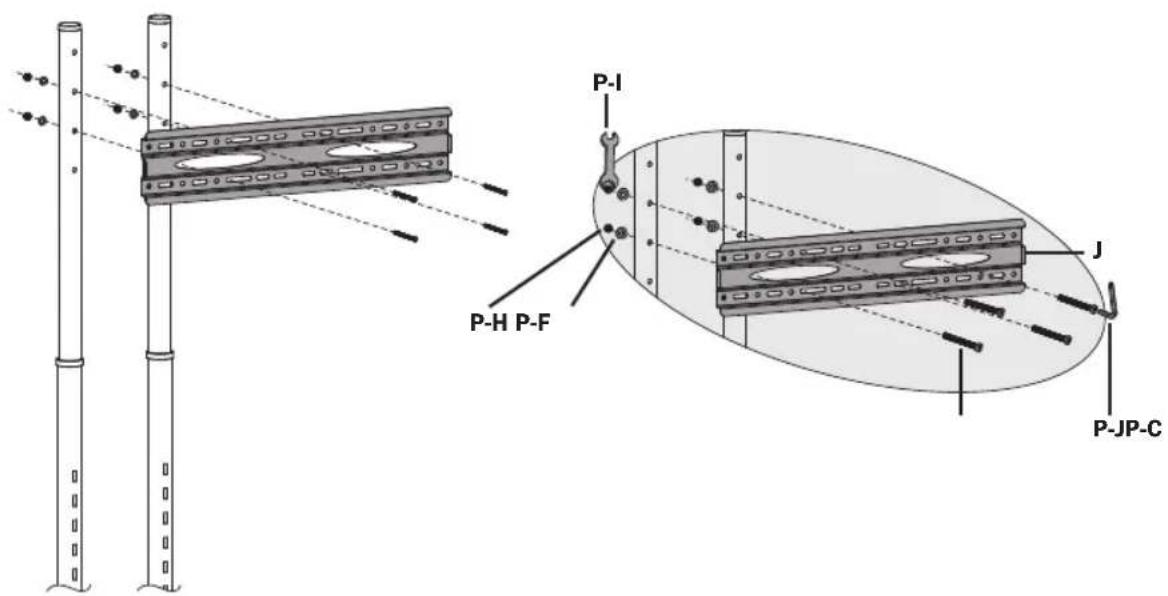 Tripp Lite DMCS3770L - Attaching Universal Plate - 1