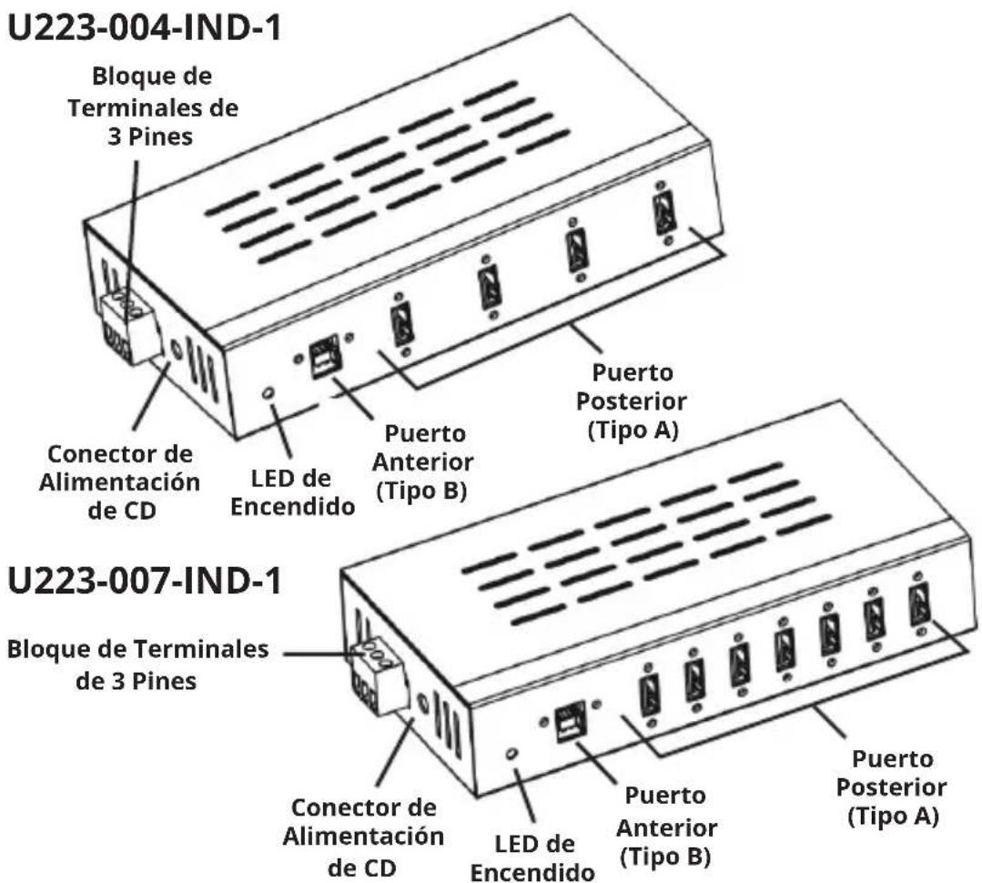 Tripp Lite U223004IND1 - Descripción del hardware - 1