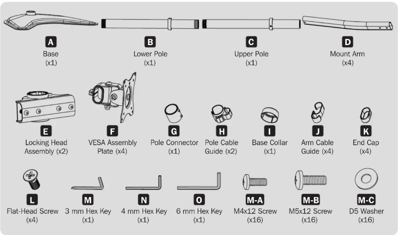 Tripp Lite DDR1327MQ - Parts List - 1