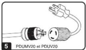 Tripp Lite PDUV1548 - Metered Models: PDUMV15 - 7