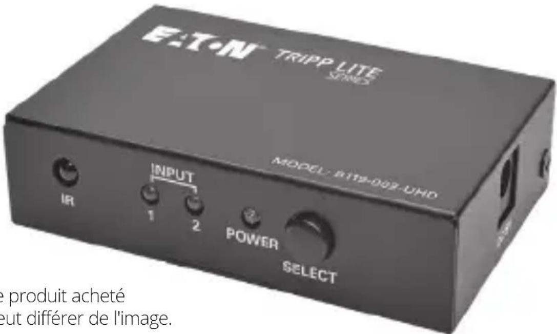 Tripp Lite B119005UHD - Commutateurs HDMI avec télécommande, 4K @ 60 Hz - 1