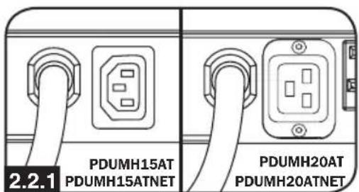 Tripp Lite PDUMH15HVATNET - Conexión del PDU - 1