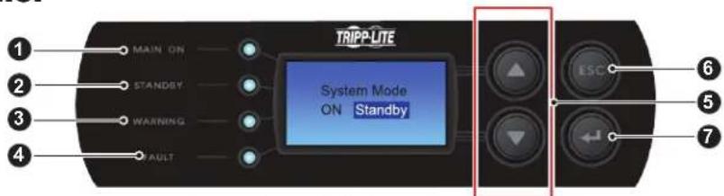 Tripp Lite SmartRack SRCOOL60KCW - Control Panel - 1