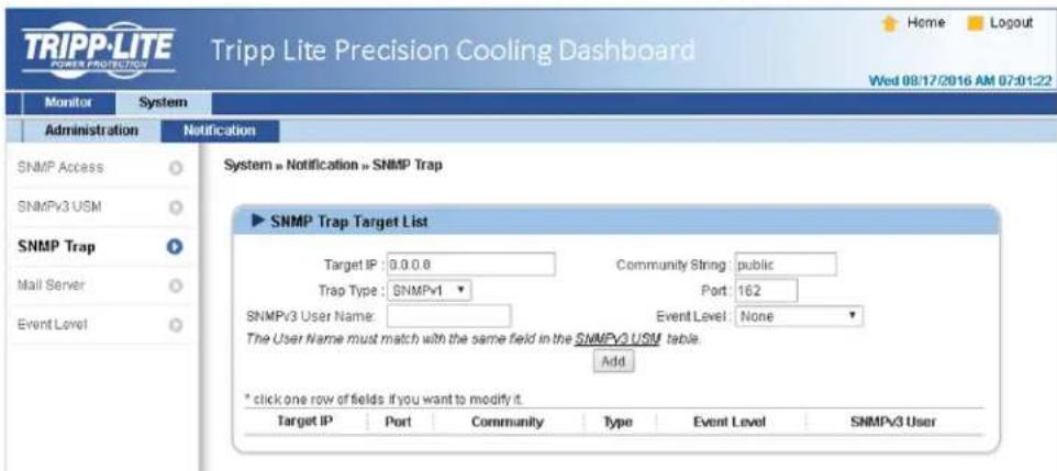 Tripp Lite SmartRack SRCOOL60KCW - SNMP-tpan - 1