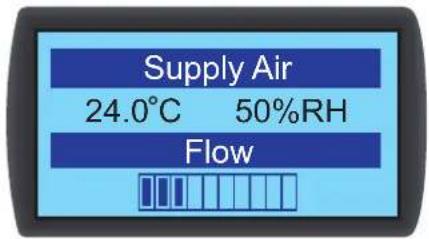 Tripp Lite SmartRack SRCOOL60KCW - Status Screen and Main Menu - 1