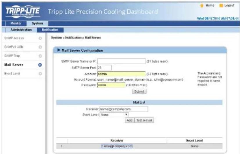 Tripp Lite SmartRack SRCOOL60KCW - Mail Server - 1