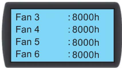 Tripp Lite SmartRack SRCOOL60KCW - Visualización / Restauración de Horas de Funcioncimiento - 2