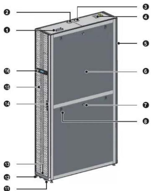 Tripp Lite SmartRack SRCOOL60KCW - Cxema paonoloxeHHKOMnOHeHToB - 1