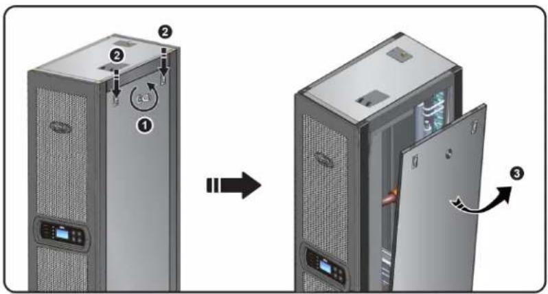 Tripp Lite SmartRack SRCOOL60KCW - Side Panel Removal - 1