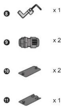 Tripp Lite SmartRack SRCOOL60KCW - List de colisage - 3