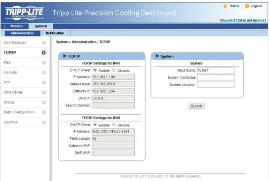 Tripp Lite SmartRack SRCOOL60KCW - TCP/IP - 1