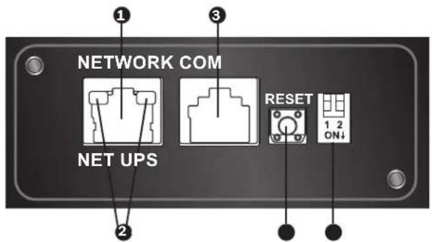 Tripp Lite SmartRack SRCOOL60KCW - Carte Web/SNMP - 1