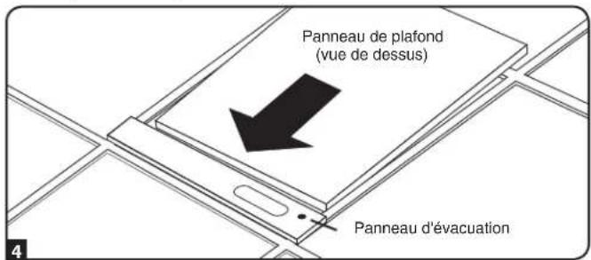 Tripp Lite SmartRack SRCOOL2KWM - Connexion d'évacuation à un plafond suspendu - 4