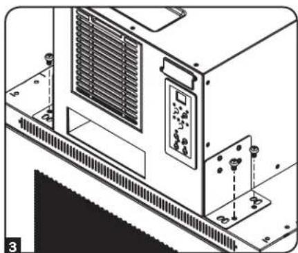 Tripp Lite SmartRack SRCOOL2KWM - Front Door Facing Installation - 3