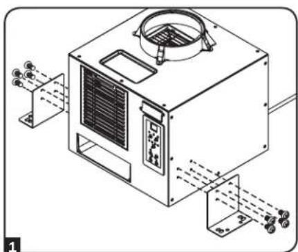 Tripp Lite SmartRack SRCOOL2KWM - Instalación Hacia Puerta Delantera - 1