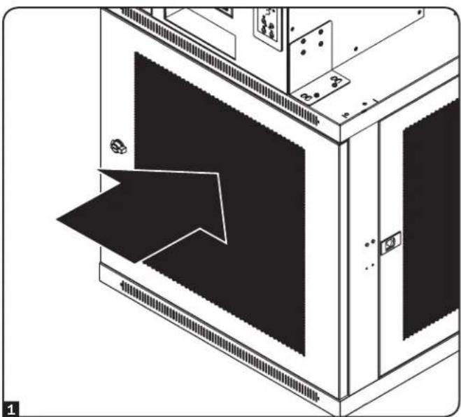 Tripp Lite SmartRack SRCOOL2KWM - Instalación de la Ventila Direccional - 1