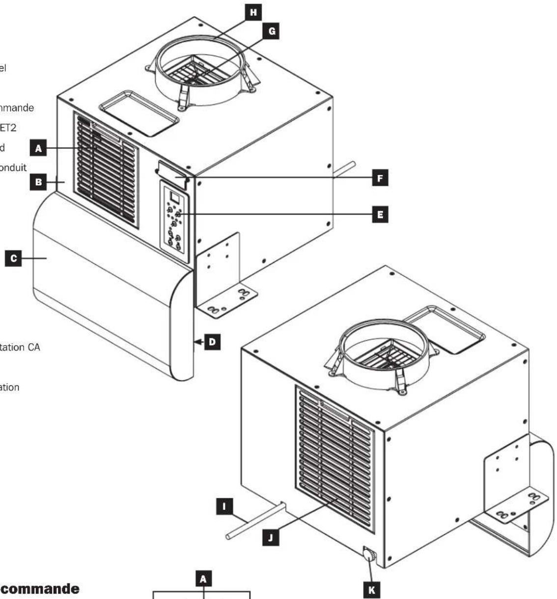 Tripp Lite SmartRack SRCOOL2KWM - Vue avant - 9