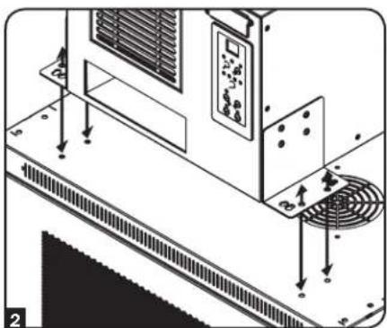 Tripp Lite SmartRack SRCOOL2KWM - Front Door Facing Installation - 2