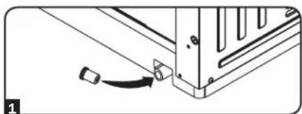 Tripp Lite SmartRack SRCOOL2KWM - Drainage Plug - 1