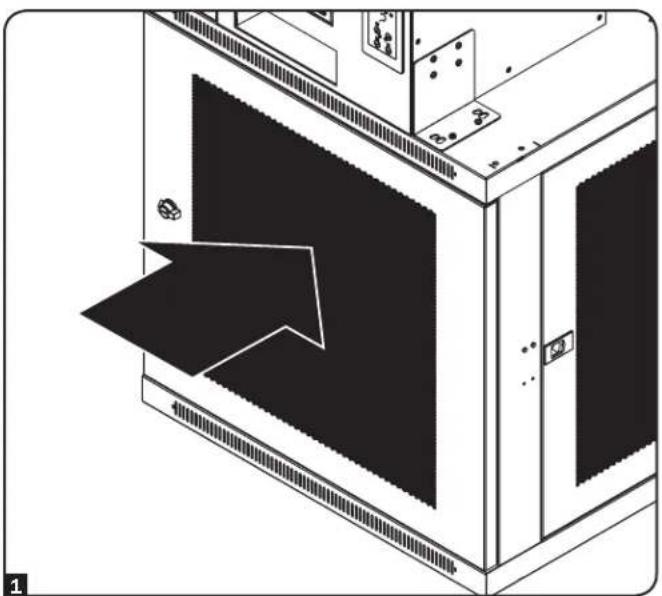 Tripp Lite SmartRack SRCOOL2KWM - Installation de l'évent directionnel - 1