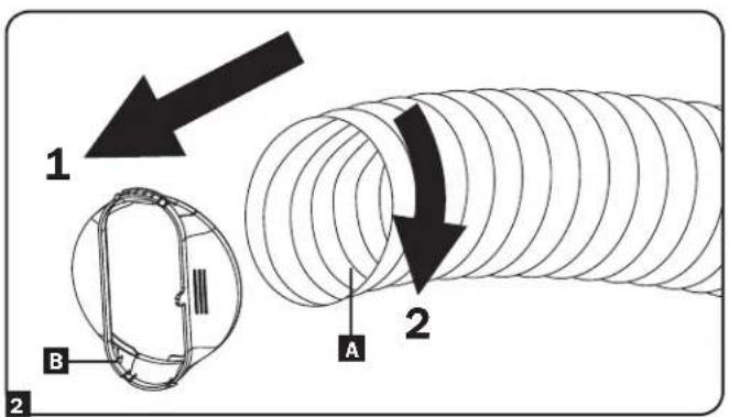 Tripp Lite SmartRack SRCOOL2KWM - Exhaust Duct Connection (Optional) - 2