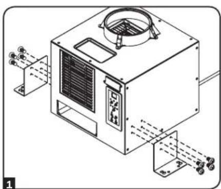 Tripp Lite SmartRack SRCOOL2KWM - Front Door Facing Installation - 1